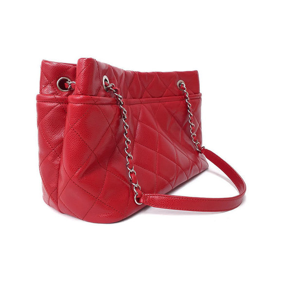 Chanel Matelasse Quilted Bag Tote Chain - Picture 1 of 9